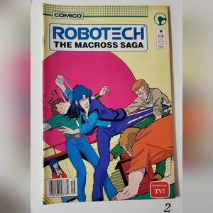 Comic Book, Robotech The Macross Saga, Volume 16, Comico, Vintage 1980s